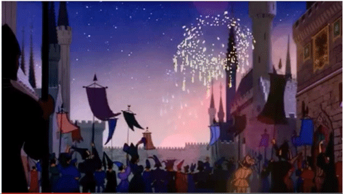 Disney jasmine fireworks GIF on GIFER - by Bloodbringer