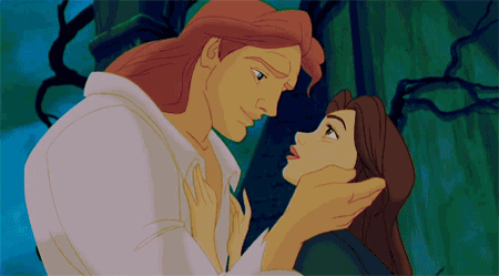 GIF disney kiss beauty and the beast - animated GIF on GIFER - by Doritus