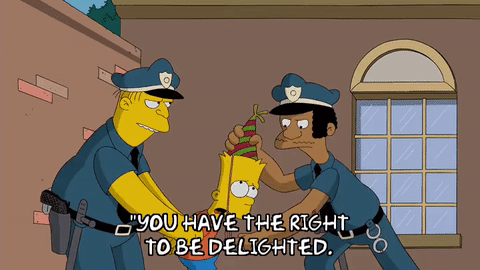 x19 Police Officers Bart Simpson Gif On Gifer By Aganrad