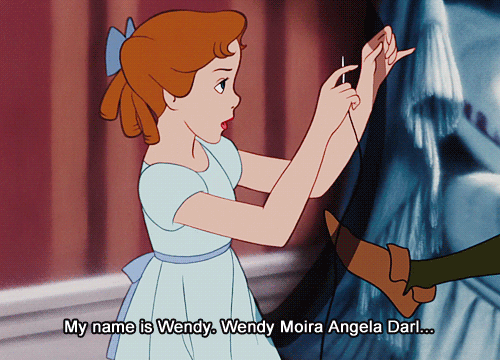 Gif Wendy Darling Disney Peter Pan Animated Gif On Gifer By Nelrajas