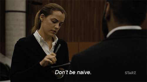 Image result for you are so naive gifs