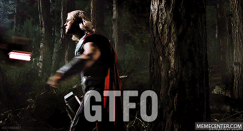 GIF gtfo - animated GIF on GIFER - by Mesar