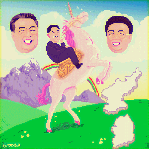 Скачать гифку северная корея, сделано на tumblr, fox, - анимированный gif a...