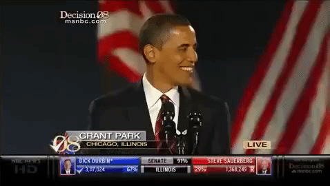 Image result for obama 2008 election gif