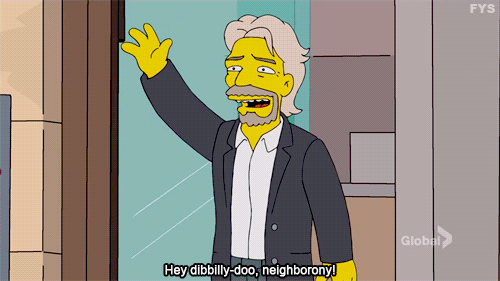 The Simpsons - Richard Branson