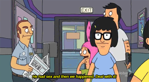 Louise belcher bobs burgers tina belcher GIF on GIFER - by Gojora