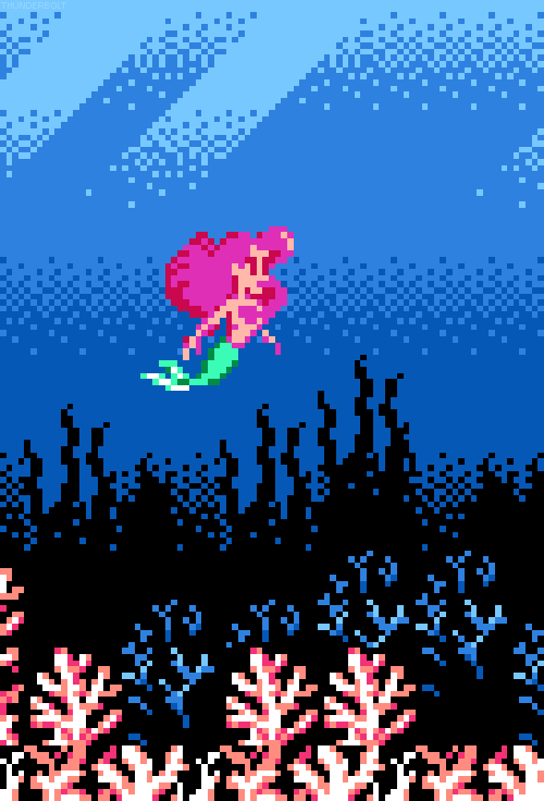 little mermaid nes