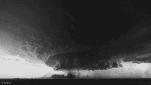 Black and white tornado GIF on GIFER - by Colsa