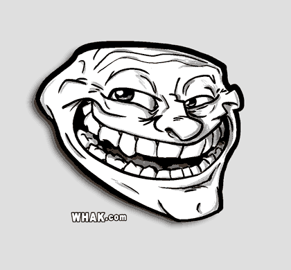 Troll trollface explosion GIF on GIFER - by Keledi