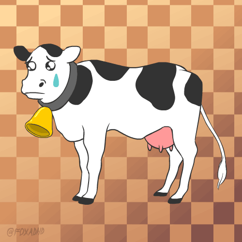 GIF cow science animals - animated GIF on GIFER - by Yggzan