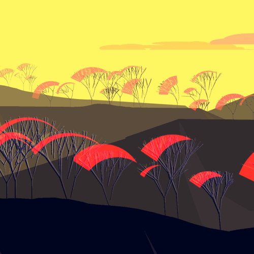 GIF wind red yellow animated GIF on GIFER by Burdana