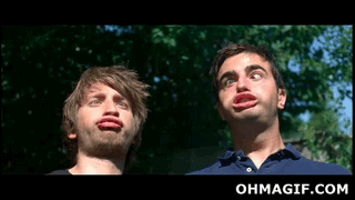 Funny slow motion faces GIF on GIFER - by Buzarim