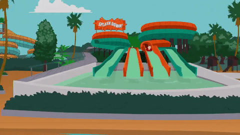 Swimming slides water park GIF on GIFER - by Ba
