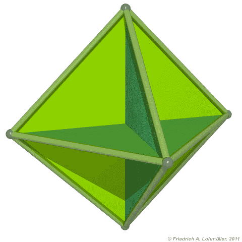 Октаэдр. Многогранник. Анимированная пирамида. Тетраэдр многогранники.