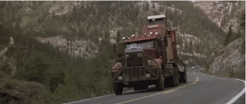 Title Treatment Truck Over The Top Gif On Gifer By Pelore