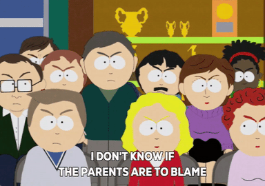angry parents gif