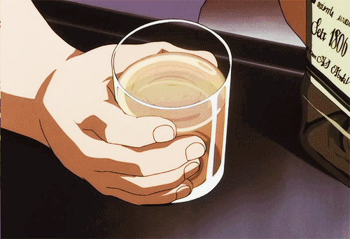 Anime Drink GIF - Anime Drink Happy - Discover & Share GIFs