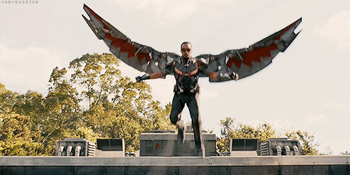 GIF anthony mackie paul rudd falcon - animated GIF on GIFER - by Grigelv