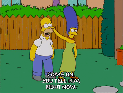 Pull the catch. Ear pull gif.