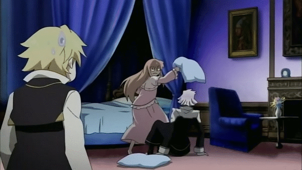 Anime Pillow Fight
