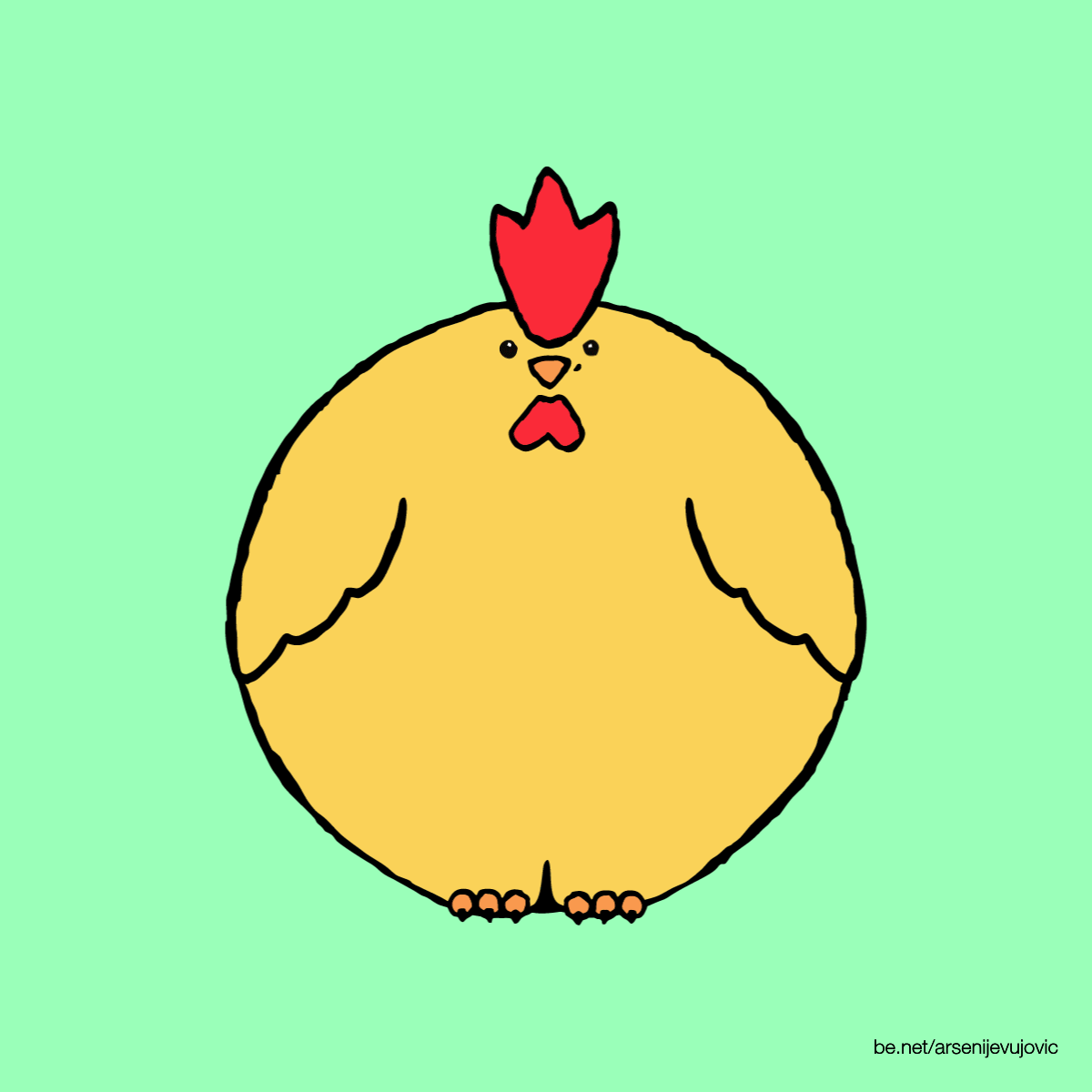 GIF Illustration Chicken Zoo Animated GIF On GIFER By Drelalas