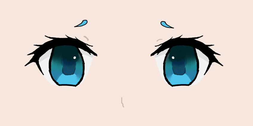 Eyes anime blicking blinking GIF on GIFER - by Painblade