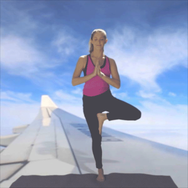 GIF yoga namaste keep calm - animated GIF on GIFER - by Ghowield