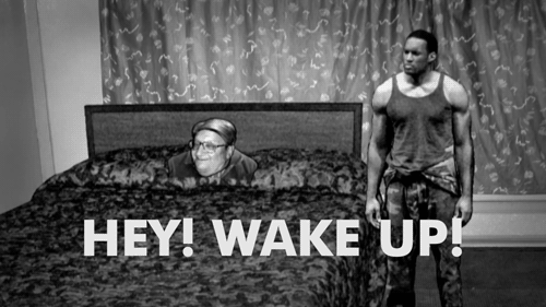 Wake up felix. Wake up Мем гиф. Bro Wake up its 2006. Гифка Wake up Wake up. Hey Wake up Hey Wake up.