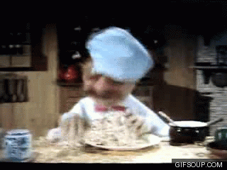 Image result for make gifs motion images of the chef on the muppets panicking