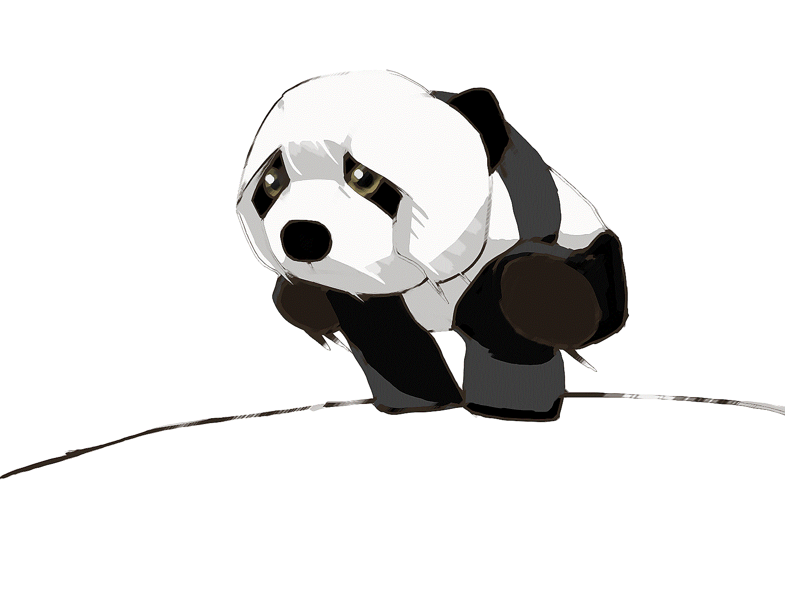 Панда. Панда анимация. Анимационные панды.