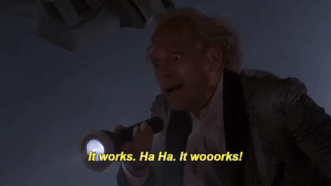 It works retour vers le futur back to the future GIF on GIFER - by Nightfang