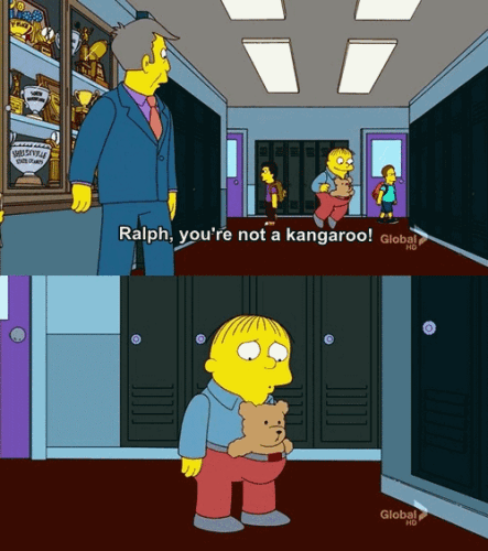 I Follow Back The Simpsons Ralph The Simpsons Funny Gif On Gifer By Doomkiller