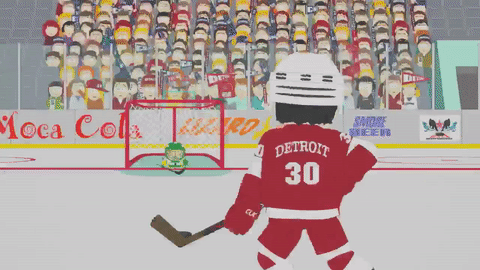 Scared shot hockey players GIF on GIFER - by Busius