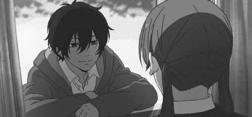 Black and white i love you love anime GIF on GIFER - by Dorith