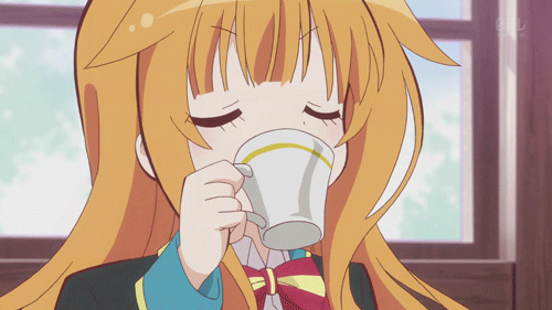 Drinks tea elegantly - Anime & Manga | Drawing reference poses, Drinking tea,  Anime poses