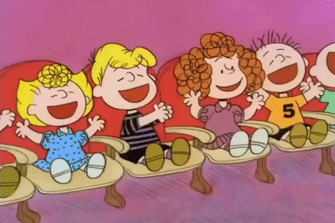 Clapping peanuts charlie brown GIF on GIFER - by Dianafyn