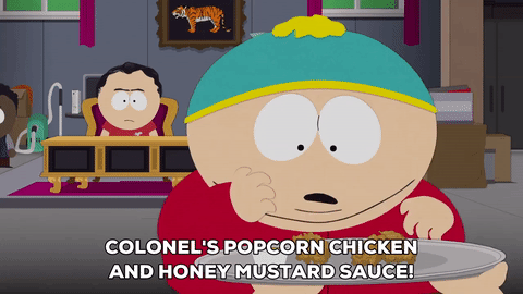 Popcorn Chicken Eating Eric Cartman Gif On Gifer By Terim