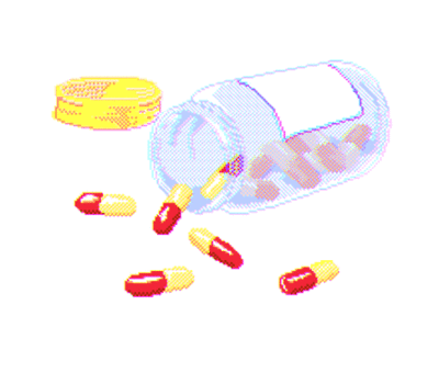 Falling Many Pill Capsules Animation. Anime Manga Style. Pink, Yellow and  Blue Capsules Falling on Table Stock Footage - Video of background,  medicine: 200240034