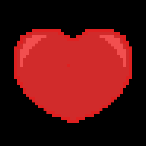 gif de corazón de píxel