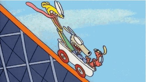 Rollercoaster Gif Find On Gifer Rollercoaster Gif Find On Gifer