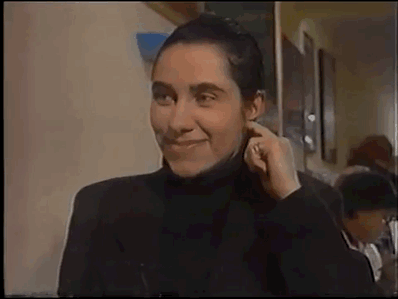 On this animated GIF: pj harvey, from Taudal. 