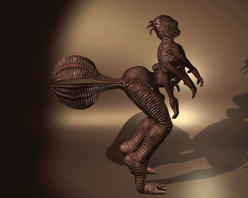 Alien belly