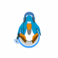 doing the club penguin dance on Make a GIF