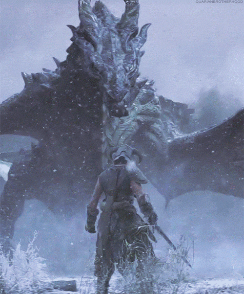 Skyrim fantasy dragon GIF on GIFER - by Coirgas