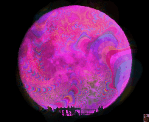 Gif Moon Pink The Animated On Gifer By Drelargas Animated Gif Moon Pink The Free