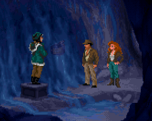 Lucasarts indiana jones and the fate of atlantis jeu vidéo GIF sur GIFER -  par Shadowgrove