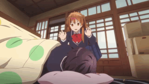Aethestic Anime GIF - Aethestic Anime Just Woke Up - Discover & Share GIFs