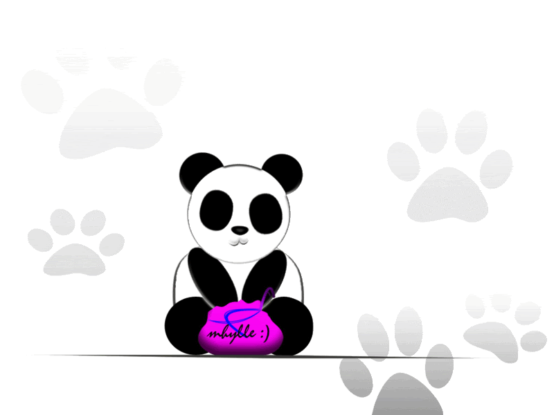 Панда. Гифы Панда. Панда рисунок. Панда gif анимация.