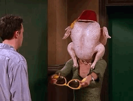 Friends thanksgiving turkey GIF on GIFER - by Bladeterror