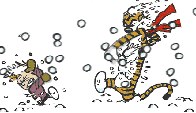 Кидай гиф. Игра в снежки gif. Кельвин и Хоббс Снеговики. Гифки игра в снежки. Бросить снежок гифка.